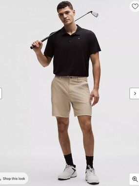 Lululemon Men's Classic ABC Khaki Shorts